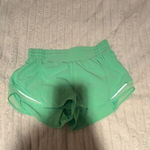 Lululemon Athletica Mint Green Athletic Shorts